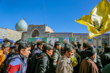 تشییع پیکر شهید «سیدمحمدرضا سادات علوی» در شیراز