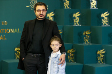 چهل و دومین جشنواره فیلم فجر- عکس یادگاری عوامل فیلم نپتون