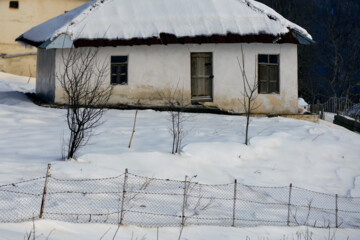 Zandaneh village in winter 