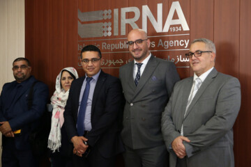 حضور نمایندگان رسانه ای الجزایر در ایرنا