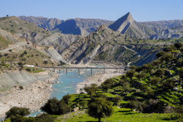 افتتاح پل شهید طیب روستای موگر