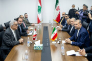 ایران کے وزیر خارجہ کی اپنے لبنانی ہم منصب سے ملاقات/ علاقائی امن کا دار و مدار غزہ میں جنگ بندی پر ہے