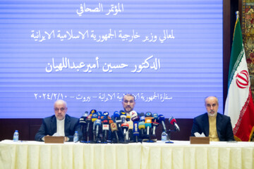 Iran FM on Lebanon visit 