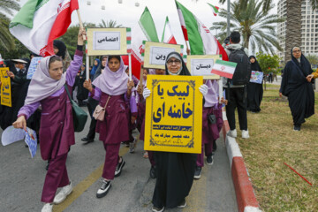 راهپیمایی بیست و دوم بهمن ۱۴۰۲- کیش