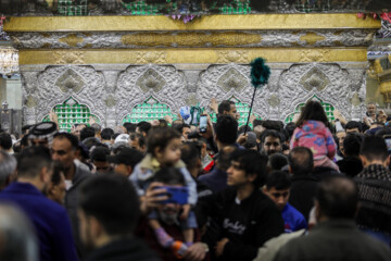 En image le sanctuaire de l'Imam Hossein (P) à la veille de l’anniversaire de sa bienheureuse naissance ce mardi 13 février 2024. (Photo : Mohammad Mahdi PourArab)