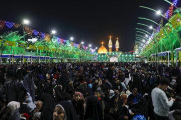 Le sanctuaire de l'Imam Hossein (P) à la veille de l’anniversaire de sa bienheureuse naissance