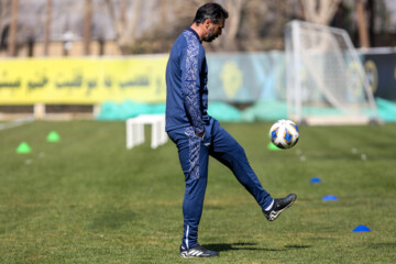 آخرین تمرین تیم فوتبال سپاهان پیش از دیدار با الهلال عربستان