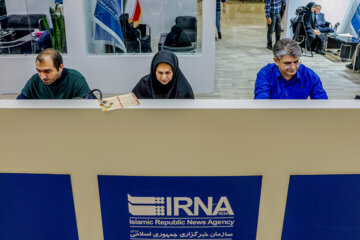 غرفه ایرنا در بیست‌وچهارمین نمایشگاه رسانه‌های ایران