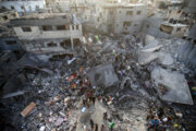 شهادت ۱۷ فلسطینی در بمباران غزه