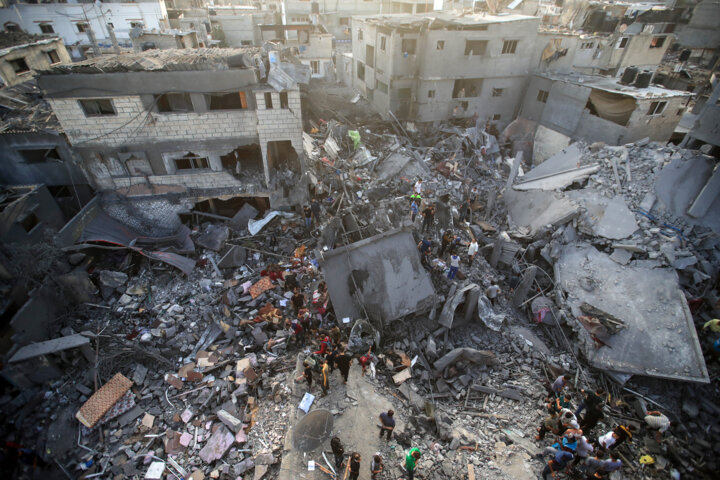 ادامه حملات وحشیانه رژیم اسرائیل به نوار غزه، ۳۶ هزار و ۲۲۴ شهید، آخرین آمار