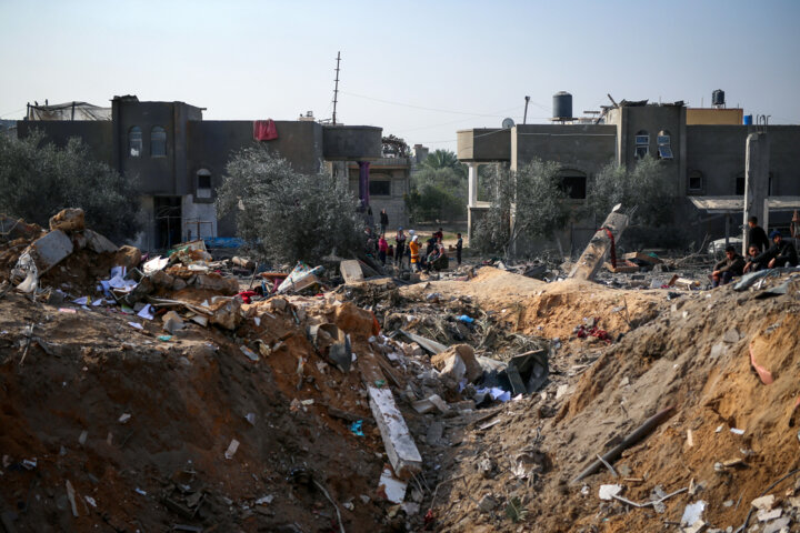 ادامه حملات رژیم اشغالگر به غزه