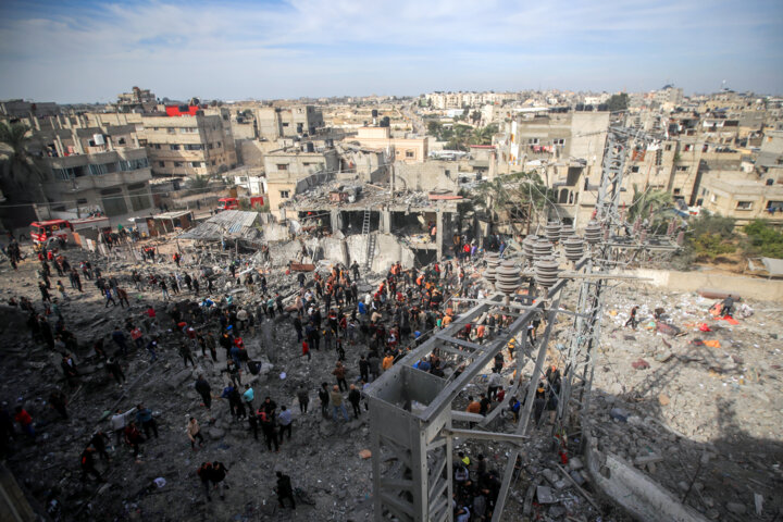 ادامه حملات رژیم اشغالگر به غزه