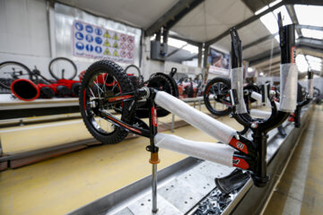 افتتاح کارخانه تولید دوچرخه در زندان قزلحصار کرج