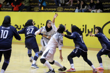 Final match of Iran’s Women’s Handball Premier League