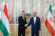 Ministros de Asuntos Exteriores de Irán y Hungría se reúnen en Teherán