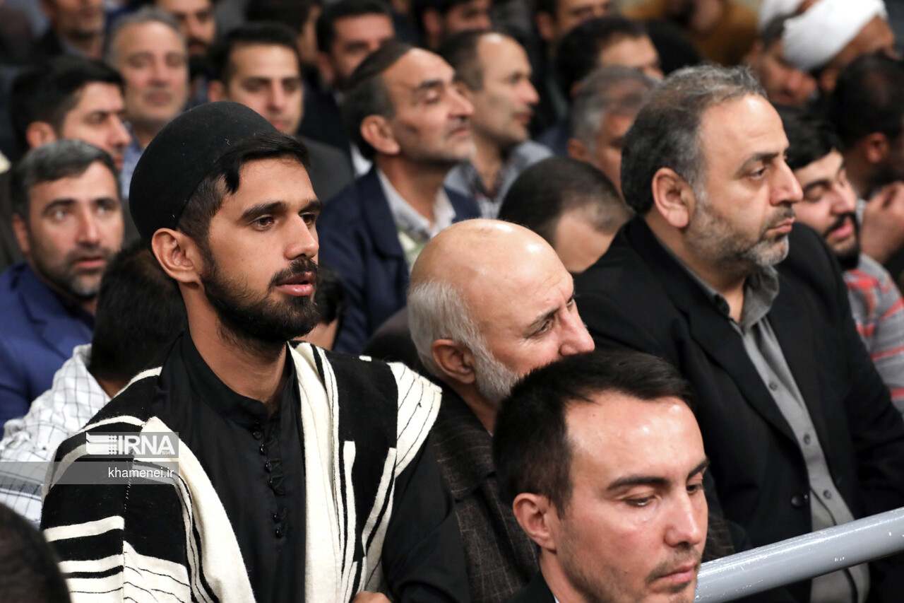 دیدار شرکتکنندگان در مسابقات قرآن با رهبر انقلاب