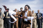 Nowruz-Begrüßungszeremonie im Dorf Cheshmidar