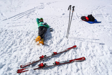 La piste ski de Tarik Dareh dans l’ouest de l’Iran 