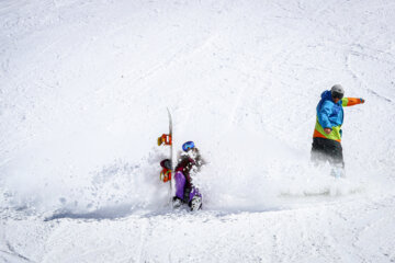 La piste ski de Tarik Dareh dans l’ouest de l’Iran 