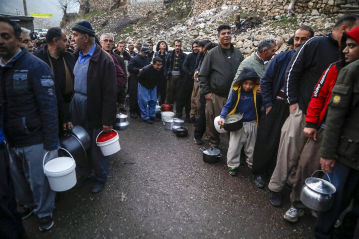 پخت کشکک در روستای رزاب