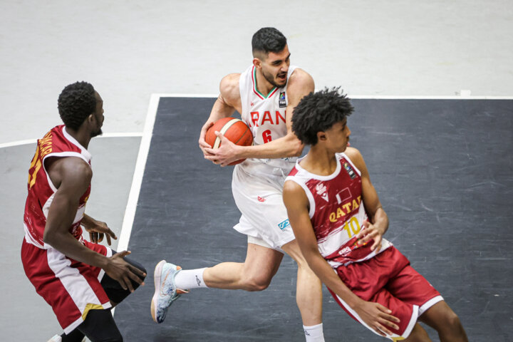 بسکتبال آسیا کاپ ۲۰۲۵- ایران و قطر