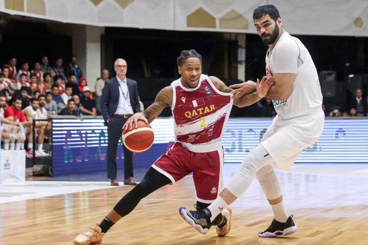 بسکتبال آسیا کاپ ۲۰۲۵- ایران و قطر