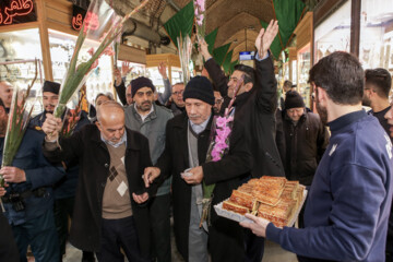 جشن نیمه شعبان در بازار تبریز