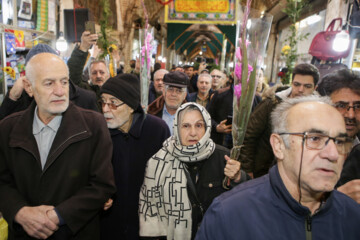 جشن نیمه شعبان در بازار تبریز