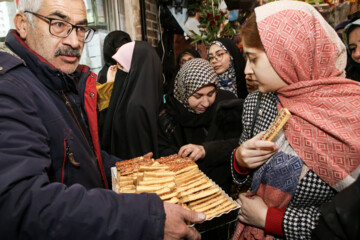 جشن نیمه شعبان در بازار تبریز