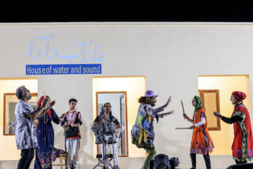 Festival de l’eau et de la musique sur l’île de Qechm, dans le sud de l’Iran 