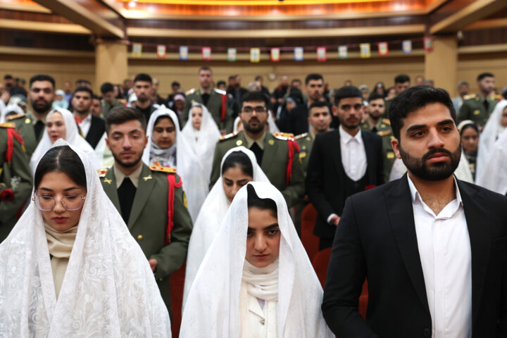 مراسم ازدواج دانشجویان دانشگاه افسری امام علی (ع)