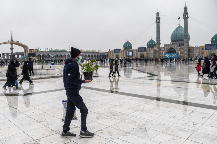 مسجد جمکران در نیمه شعبان