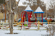 اصفهان میں برف باری