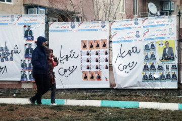 تبلیغات نامزدهای انتخاباتی - سنندج
