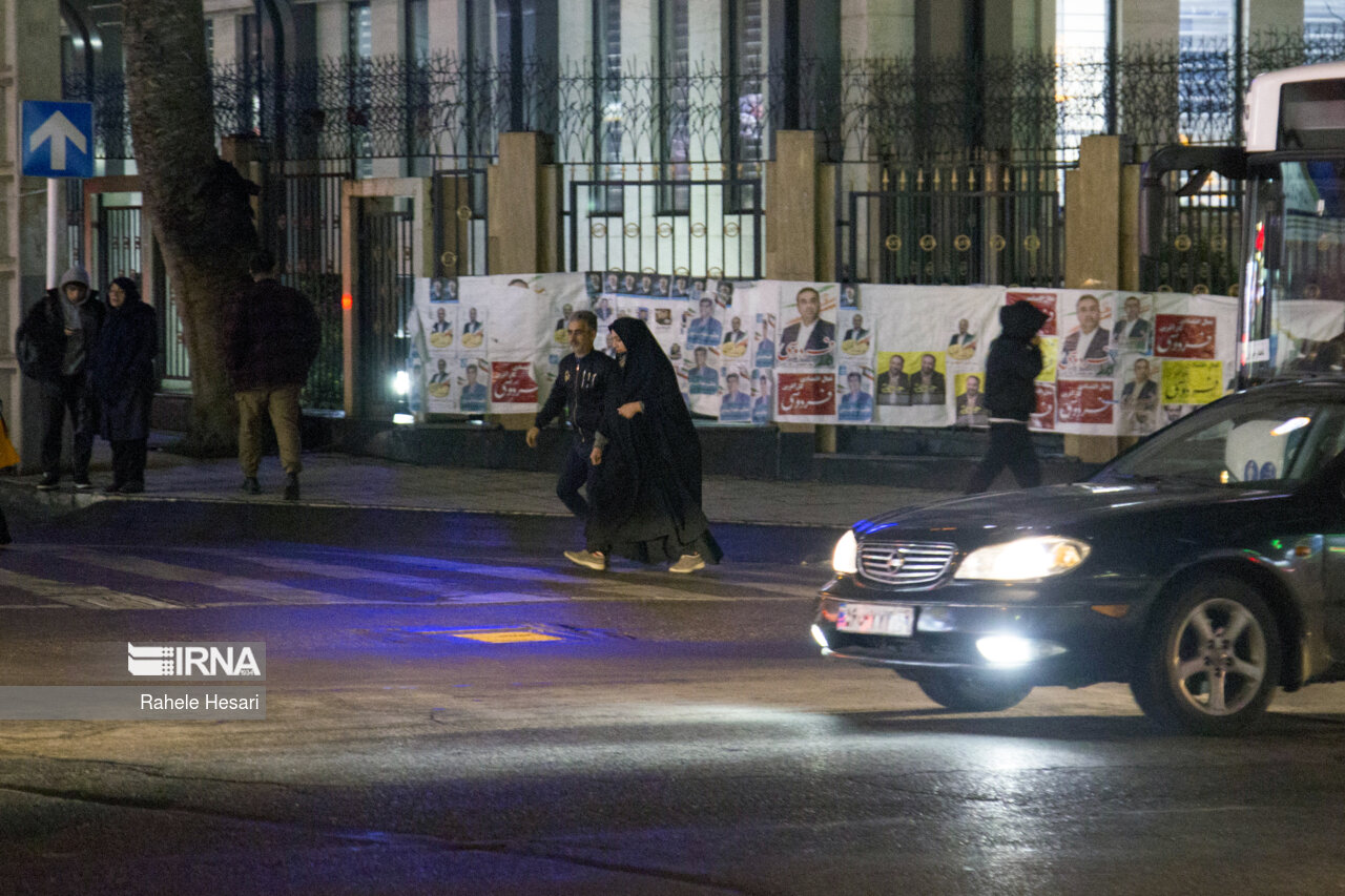 تبلیغات نامزدهای انتخاباتی در گرگان