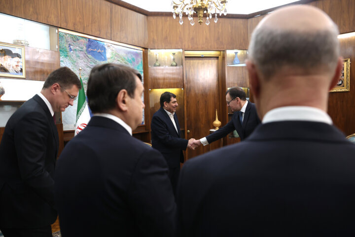 دیدار معاون نخست وزیر روسیه با معاون اول رییس جمهور