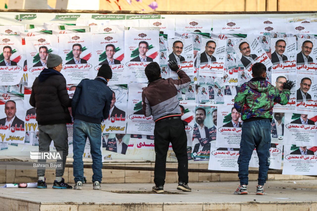 تبلیغات انتخاباتی در زنجان