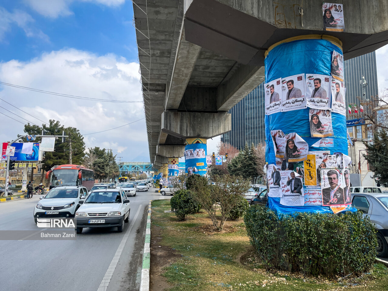 تبلیغات انتخاباتی در کرمانشاه