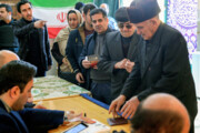 ایران، اردبیل میں ووٹنگ