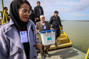 Les élections 2024 sur l'île d'Ashuradeh, dans le nord de l’Iran 