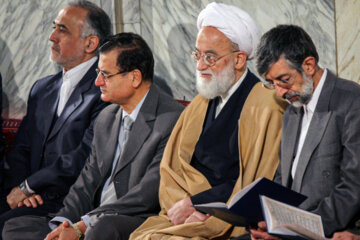 محمد امامی کاشانی- مراسم یادبود شهدای رسانه در سانحه سقوط هواپیمای سی ۱۳۰- ۱۹ آذر ۱۳۸۴