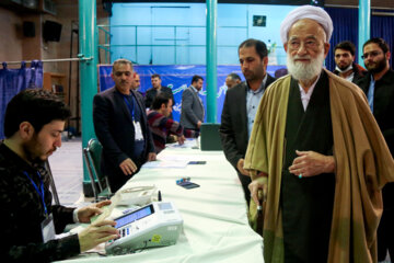 محمد امامی کاشانی در انتخابات یازدهمین دوره مجلس شورای اسلامی و میان دوره ای خبرگان در تهران- ۲ اسفند ۱۳۹۸
