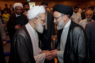 محمد امامی کاشانی در بزرگداشت آیت الله خزعلی در مشهد- ۲۵ شهریور ۱۴۰۲
