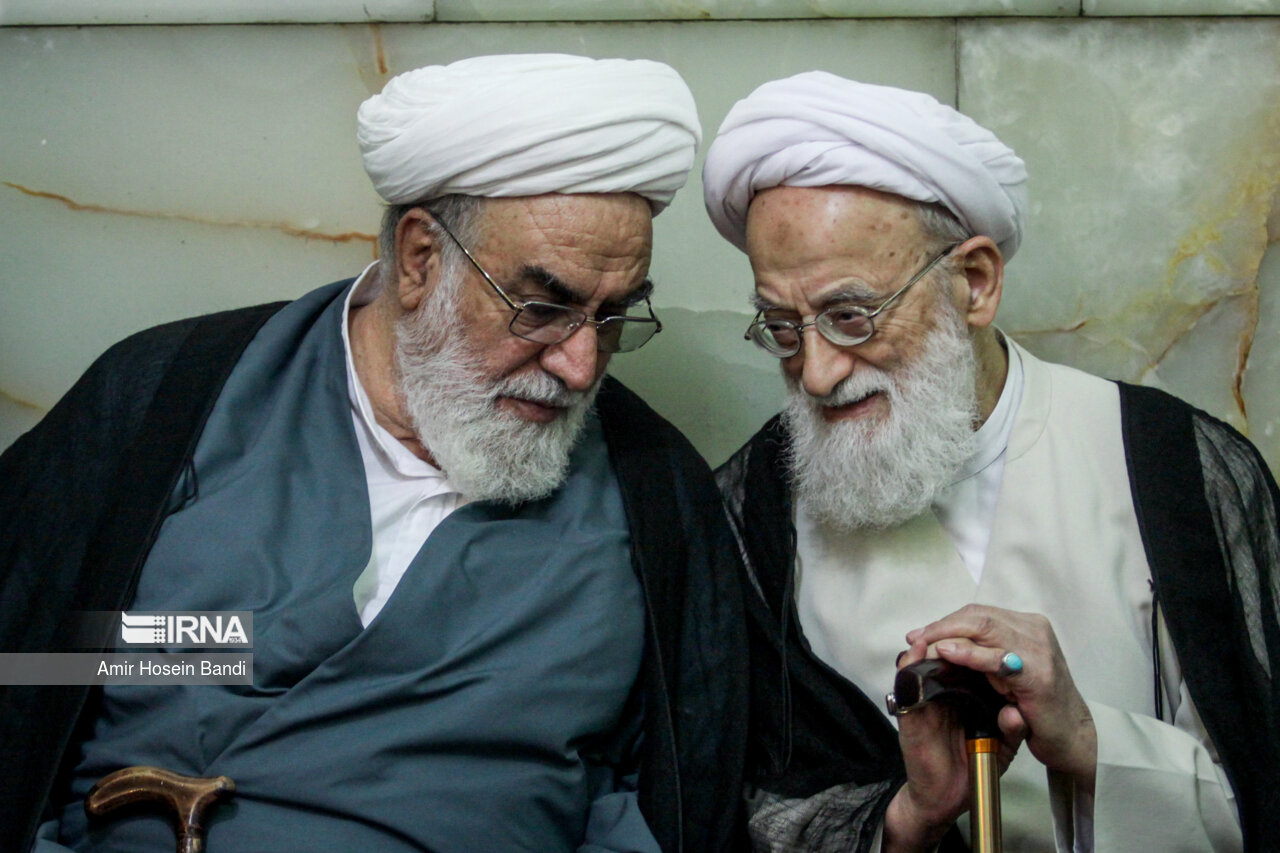 محمد امامی کاشانی پ حجت الاسلام محمدی گلپایگانی- ۷ مهر ۱۳۹۳
