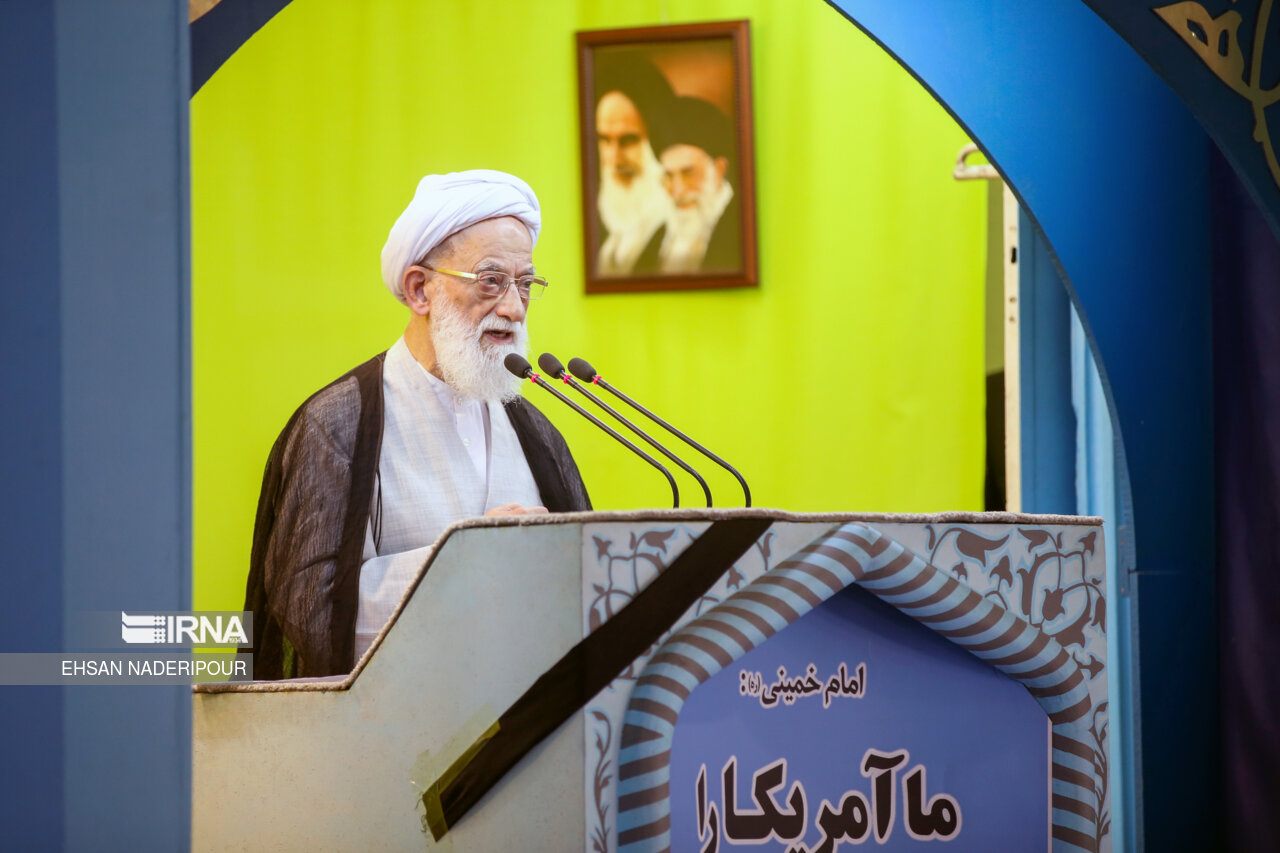 محمد امامی کاشانی در نماز جمعه تهران- ۲ مهر ۱۳۹۴