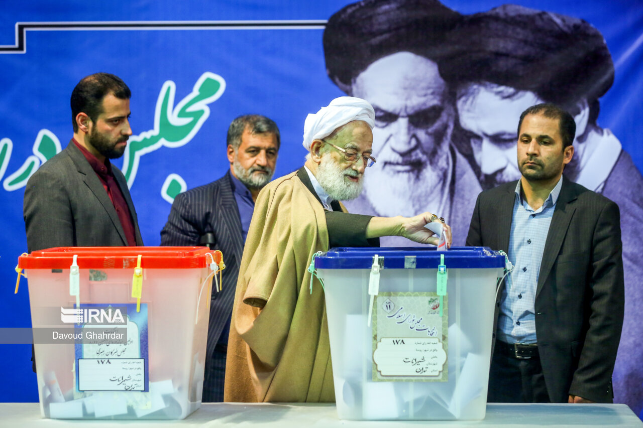 محمد امامی کاشانی در انتخابات یازدهمین دوره مجلس شورای اسلامی و میان دوره ای خبرگان در تهران- ۲ اسفند ۱۳۹۸