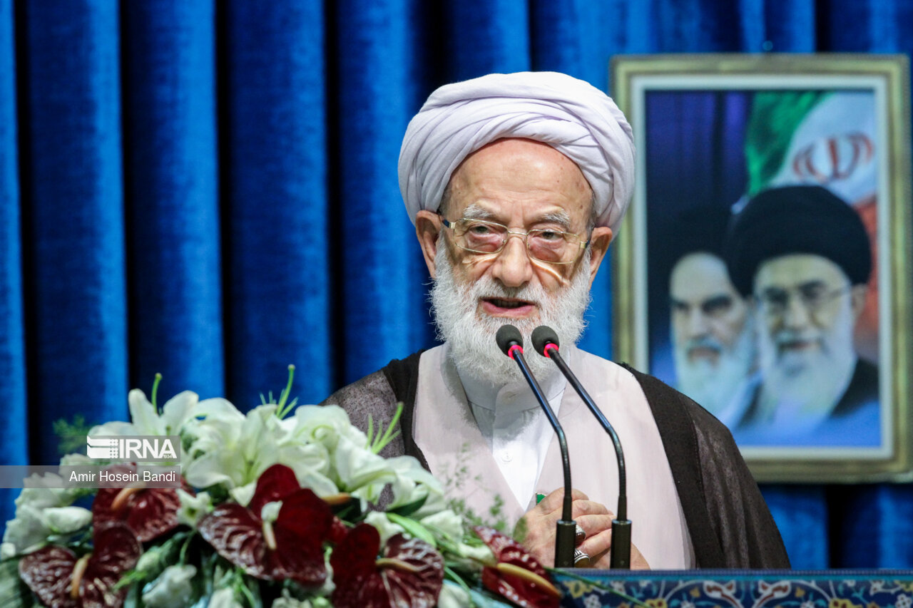 محمد امامی کاشانی در نماز جمعه تهران- ۱۳ مرداد ۱۳۹۶