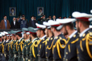 El presidente Raisi asiste a la ceremonia de graduación de cadetes