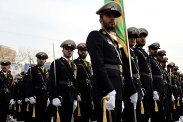 چهل و ششمین مراسم دانش اموختگی دانشجویان دانشگاه علوم انتظامی با حضور رییس جمهور