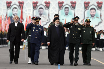 چهل و ششمین مراسم دانش اموختگی دانشجویان دانشگاه علوم انتظامی با حضور رییس جمهور